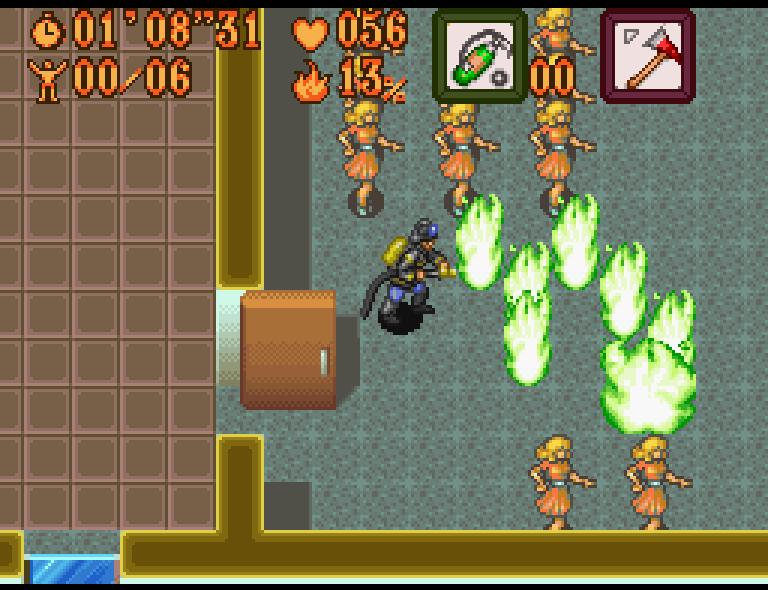 Dr_Westlake's tweet photo. THE IGNITION FACTOR
SNES - 1995 - Jaleco
Como bombero, utilice sus equipos de seguridad y destreza para combatir el fuego y rescatar a las víctimas 🚒 #SNES #SnesFriday #Jaleco #indiegames #TheIgnitionFactor #retrogaming #gaming #retrogames #retrogamer #gamers #pixelart #retro https://t.co/oPeZTf6B2d