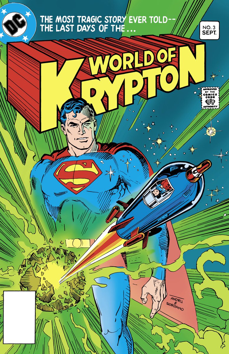 World of Krypton #3 - September 1979

Cover art by Ross Andru &amp; Dick Giordano

Gives new meaning to the term ‘crotch rocket’ 

#dccomics #superman #krypton