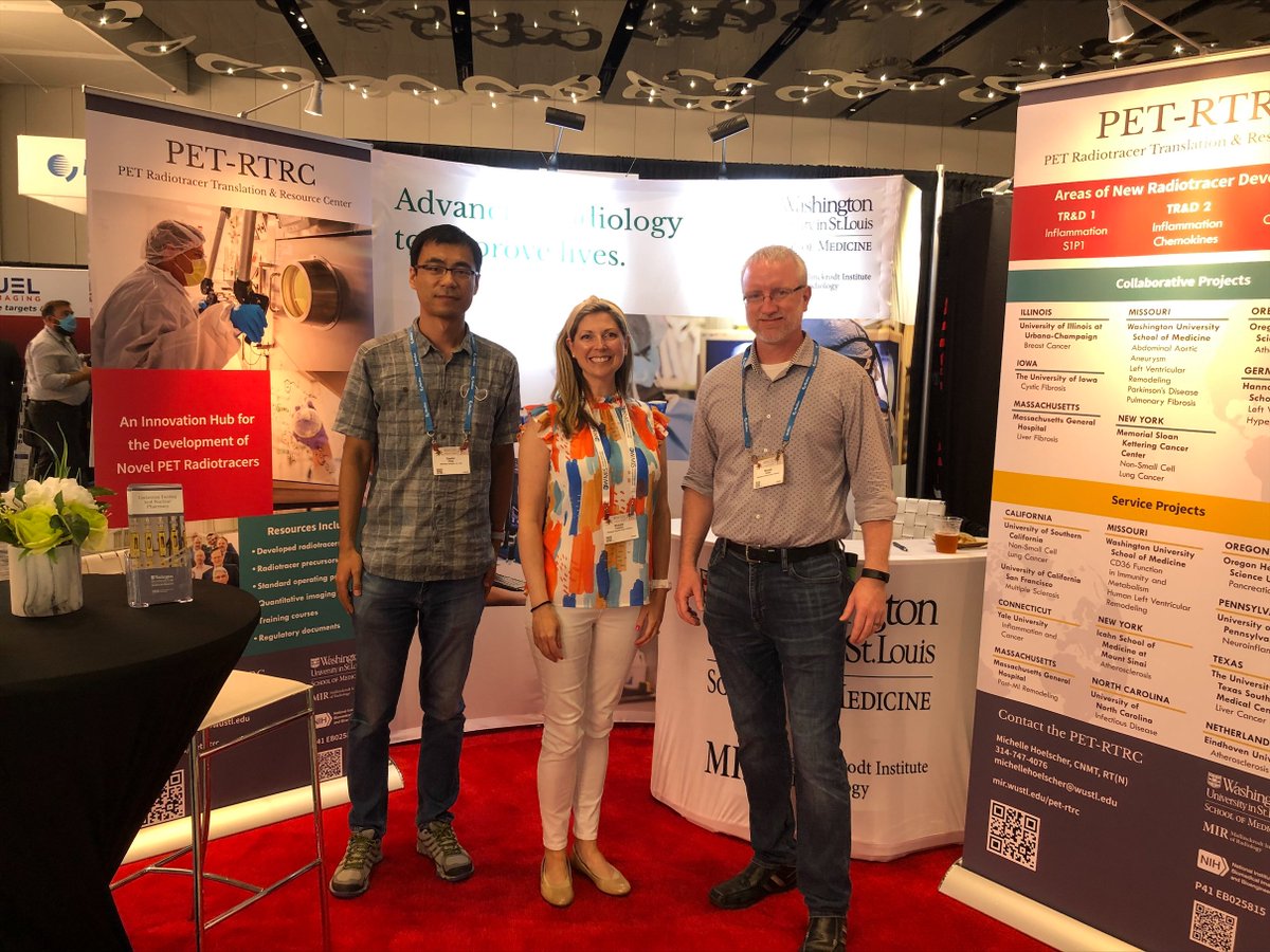 If you're at #WMIC2022 and interested in novel PET radiotracer development and innovation, come visit the #PETRTRC at Booth 406!