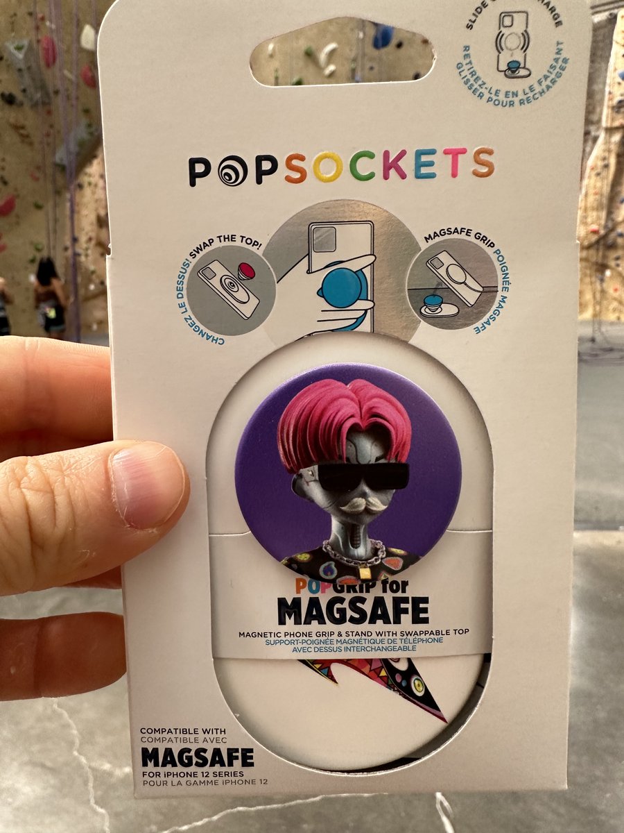 pinkmustachenft's tweet photo. Just signed a 6-figure deal with #Popsockets for #PinkMustache to be their official #NFT ambassador. #CloneX coming to an #Apple store near you 🚀
Pictured: #PopGrip on iPhone 14 Pro (Deep Purple) https://t.co/j5kp54Y4XJ