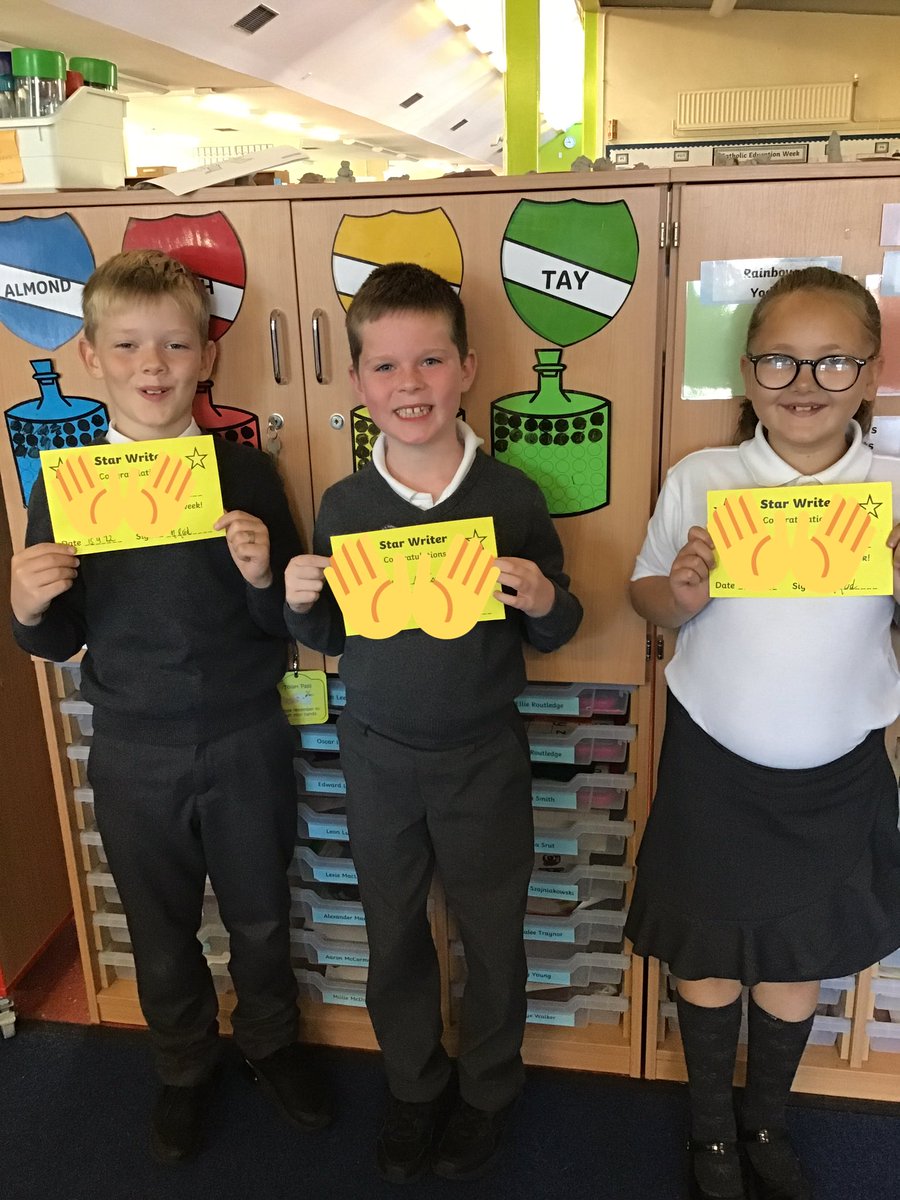 stserfs_7's tweet photo. 🌟 Some Star Writers from the last few weeks. We have worked hard writing about the Queen’s Final Journey, Diary Entries and St Bernadette’s Relics Tour. We created some fabulous pieces. 🌟 https://t.co/GfKDyF1jRN
