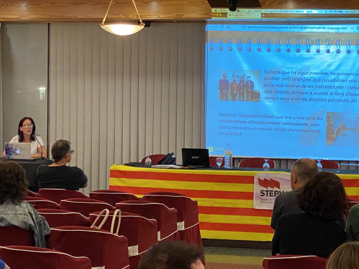 ESFMB's tweet photo. Es presenten els balanços dels tres sectors @STEPV_Iv @IntersindicalV https://t.co/GijGalqVup
