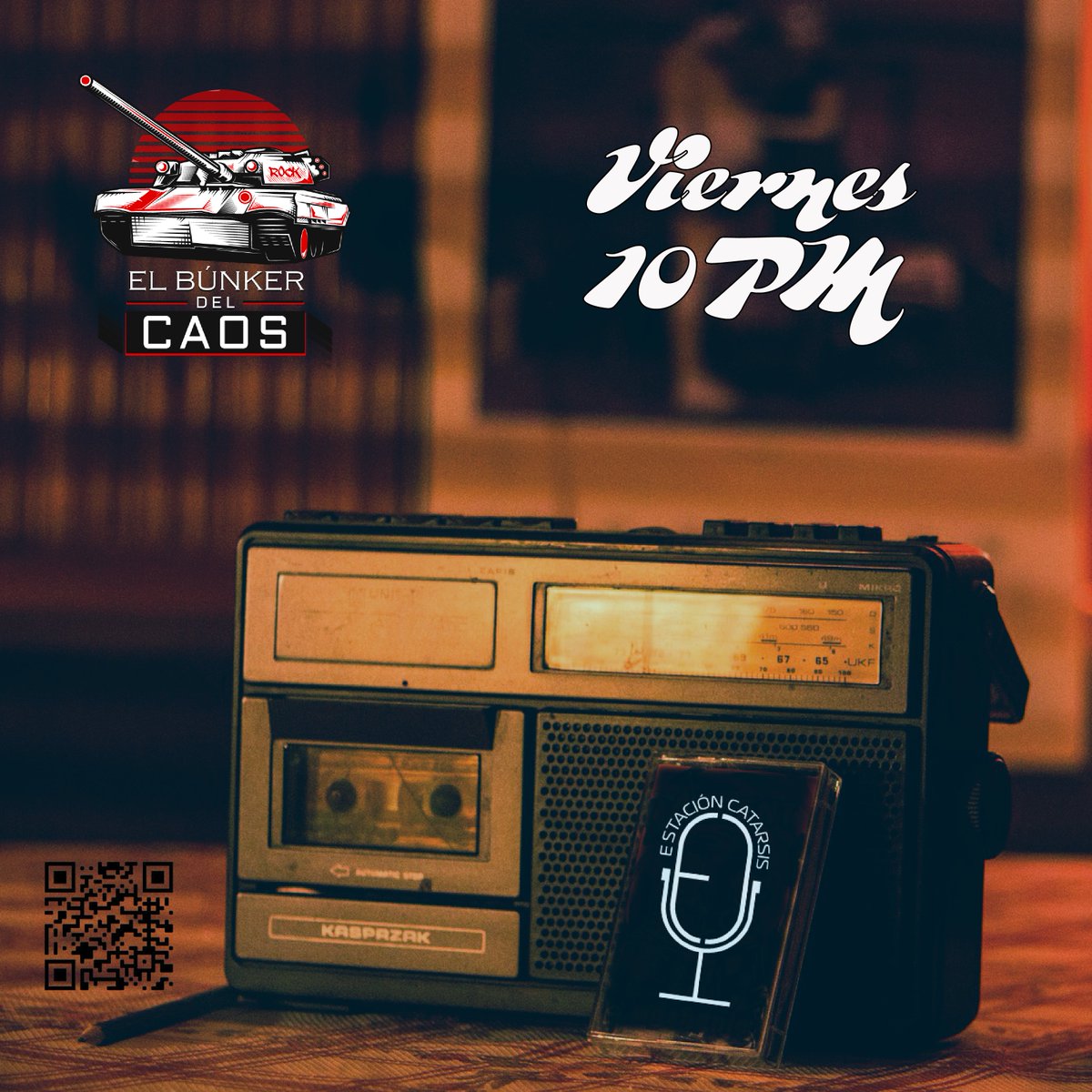 elbunkerdelcaos's tweet photo. 📻 No te pierdas esta noche el "¿Por cuál votas?" en El Búnker del Caos por @EstCatarsis vía @spreaker. ¡#SacaElRock! 🎸 » https://t.co/Y5qNESPyho | #LiberaTuMente https://t.co/OLQ4r0LSTf