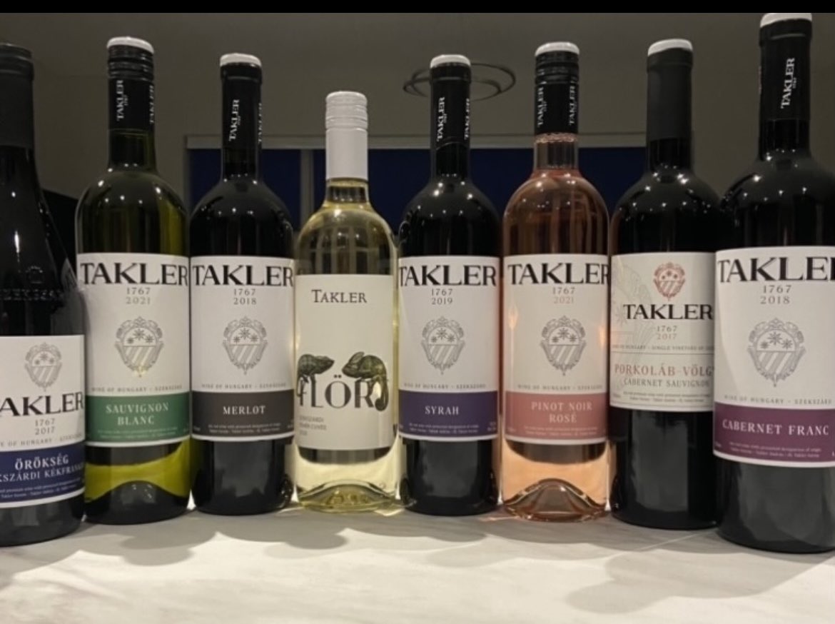 Award winning Takler wine 🍷 from Hungary. £70 for 6 bottles of either White, Rose or Red wine or mixed. Restrictions and delivery charges may apply.  Message me with your order.
