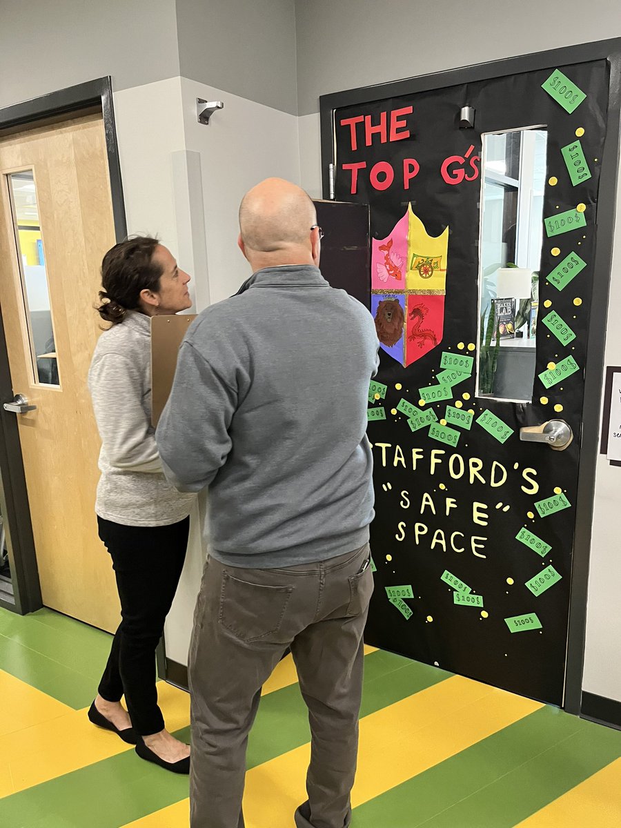 mrsphelpsteach's tweet image. We had such a fun day at @erms_DCSD judging our SOAR Door Decor contest in homebase! Students worked together to create a theme and decorated their classroom door. Special thanks to our judges from @adeDCSD and @JenSchwanke