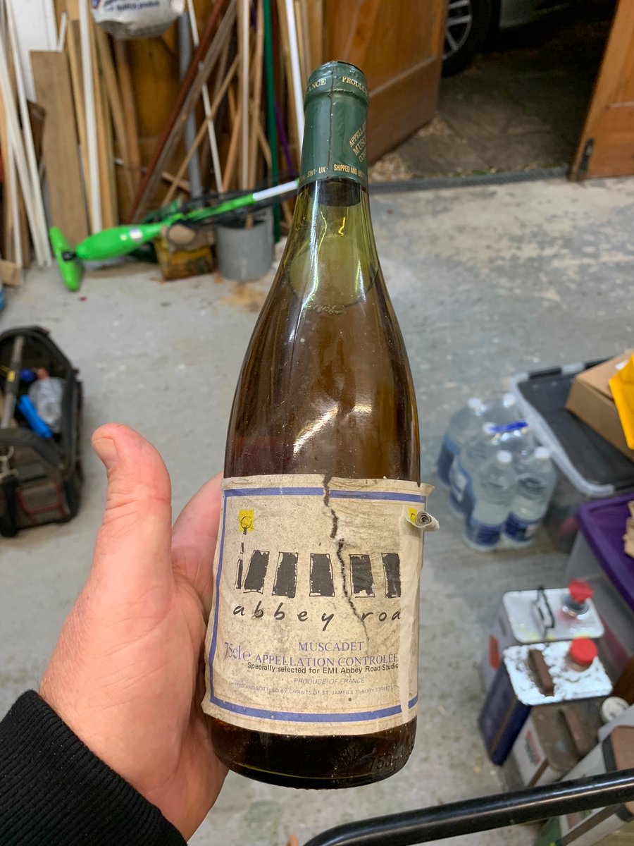 A bottle I gave to my Uncle one Xmas, circa 1991, from the well known brand <a href="/AbbeyRoad/">Abbey Road</a>  - I wonder what it tastes  like now after all this time?