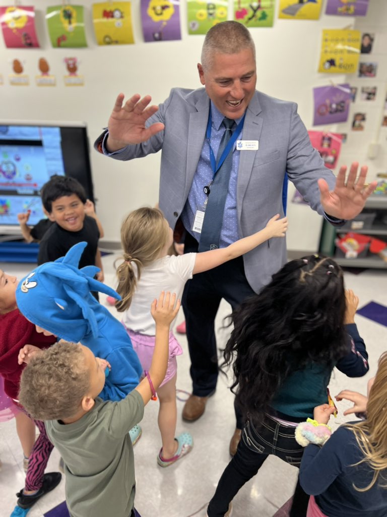 We had an amazing visit for our Superintendent, Dr. Roth!
