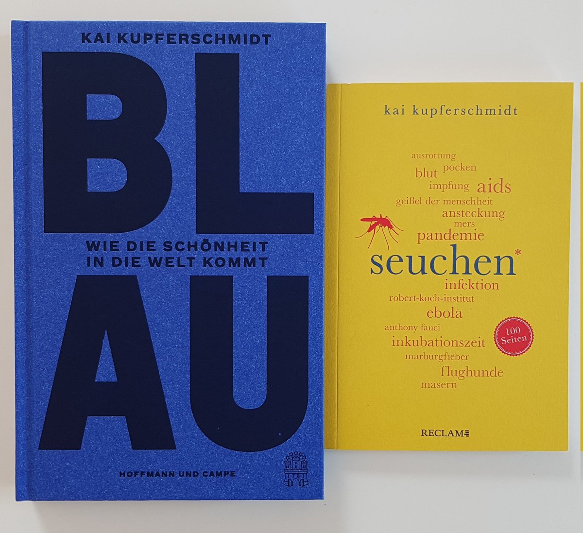 Schon lange auf meiner Leseliste und nun endlich dran: 
"BLAU" von <a href="/kakape/">Kai Kupferschmidt</a> 
Zum kleinen 100 Seiten-Buch konnte ich dann auch nicht nein sagen...

Hat jemand Empfehlungen für weitere gute deutschsprachige Sachbuch-Autoren aus den Naturwissenschaften?