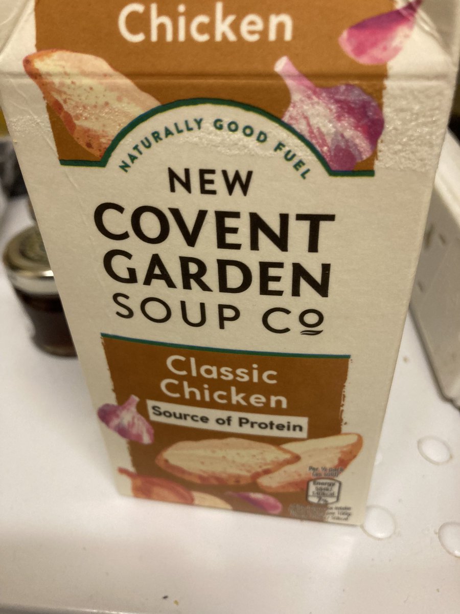 Kev_COYS_'s tweet photo. Nothing fancy for me tonight, a good chicken soup and the rest of my baguette 👍 https://t.co/pTzOCyN9o5