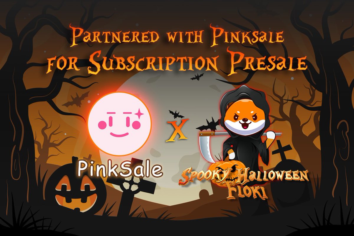 SpookyHlwFloki's tweet photo. 200 BNB FILLED. AND WE STILL HAVE 47 HOURS TO GO! 

CURRENTLY TRENDING #1 ON PINKSALE 👻

INSANE LEVELS OF COMMITMENT BY THE MOST BULLISH COMMUNITY IN THE SPACE! 

ARE YOU FEELING SPOOKY YET? 🎃

SUBSCRIPTION PRESALE LINK: 
https://t.co/x3UPJGgVMD https://t.co/ib8JqmsFxH