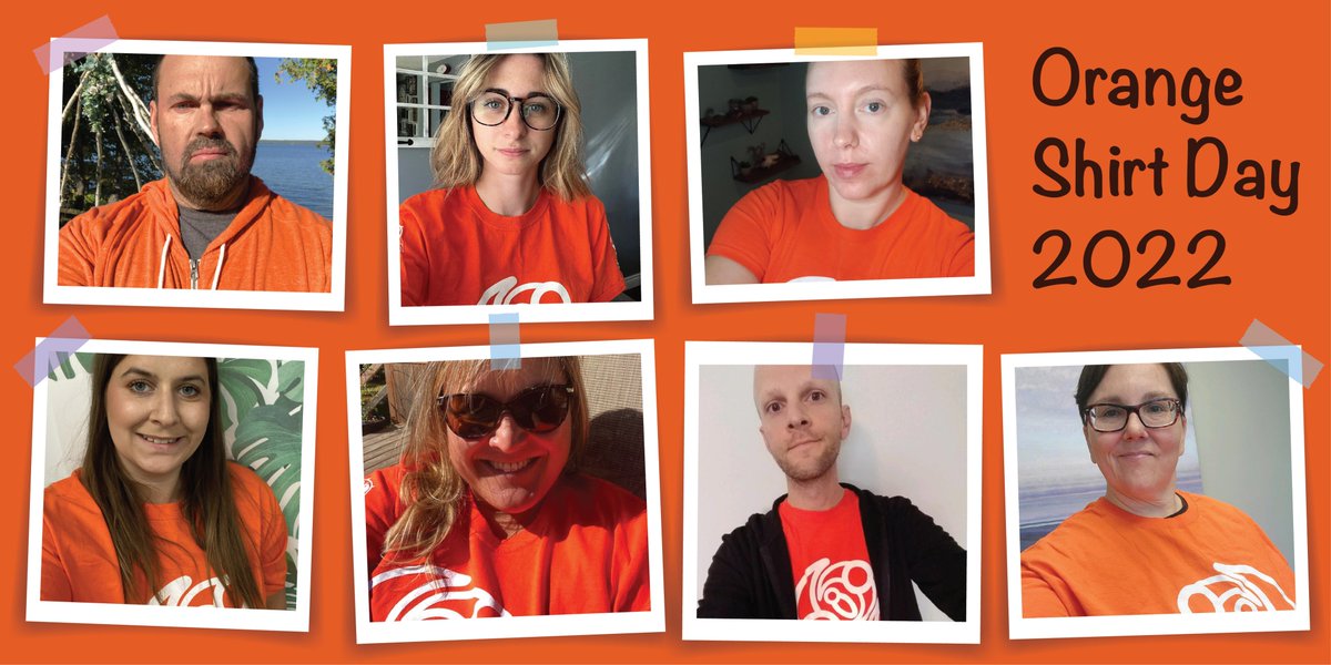The Hub team pays respects and wears orange to honour all who are impacted by Canada's residential school system. #TruthAndReconciliation