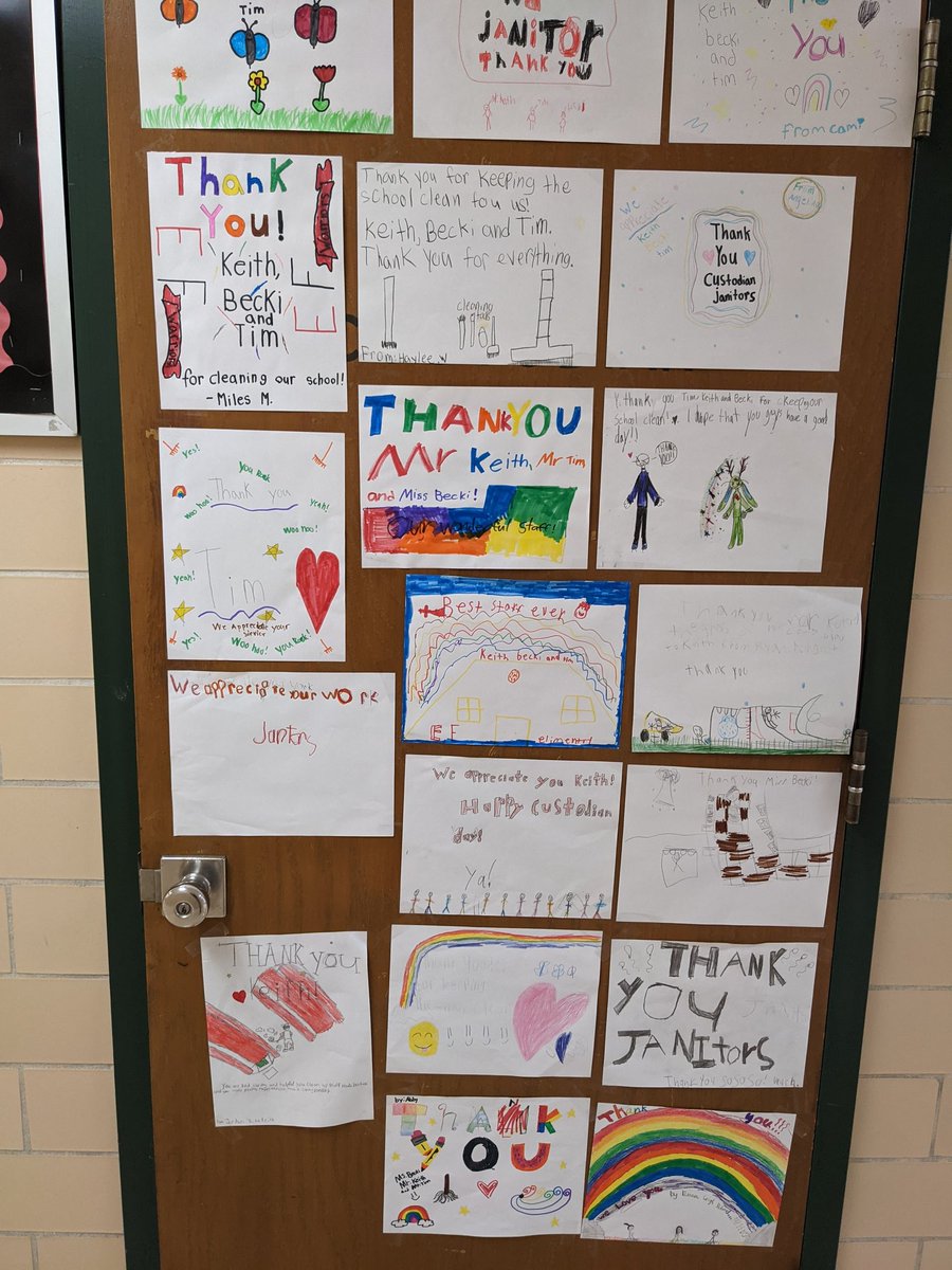 Tiffany Loeffler (@tiffloeff) on Twitter photo We love our custodians at Mt. Vernon! Happy National Custodian Day Keith, Becki,Tim, and KC. 4th grade showed their appreciation by decorating their doors and walls. <a href="/GOMV_EF/">GreenockMtVernon</a> We love our custodians at Mt. Vernon! Happy National Custodian Day Keith, Becki,Tim, and KC. 4th grade showed their appreciation by decorating their doors and walls. <a href="/GOMV_EF/">GreenockMtVernon</a>