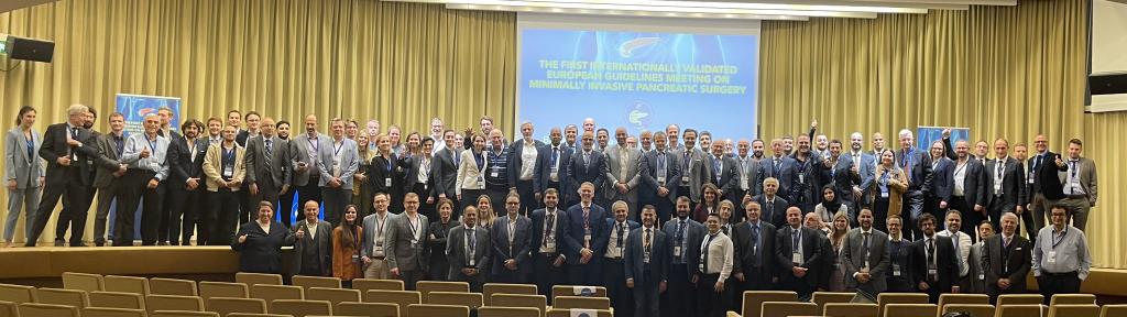 pplo59's tweet photo. Very honored to participate in the consensus meeting for the First Internationally validated European Guidelines in Minimally Invasive Pancreatic Surgery #egumips . Very proud as Spanish surgeon and representative of my institution #huvv https://t.co/oHPn4tv8rx
