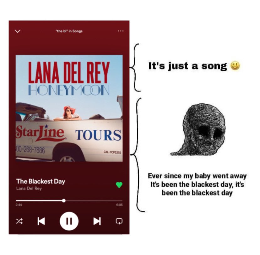the blackest day - lana del rey