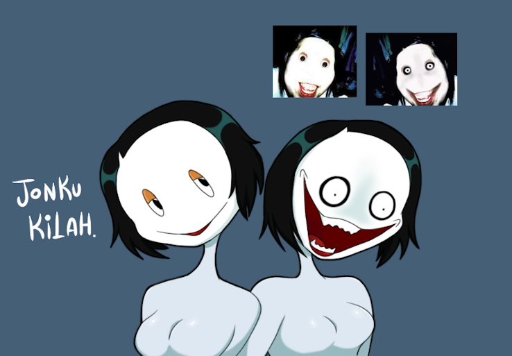 tvcrip's tweet photo. Jonku-Kilah. Se me ocurrió crearla porque me dio curiosidad de que se suponia que iba a ser esta monita antes de que existiera Jeff the killer, y pues la veia como una entidad xd
#lostmedia #oc #pretty_face #yokai #jeff_the_killer #japanese_woman #white_powder #creepypasta https://t.co/Ttl4msip8V