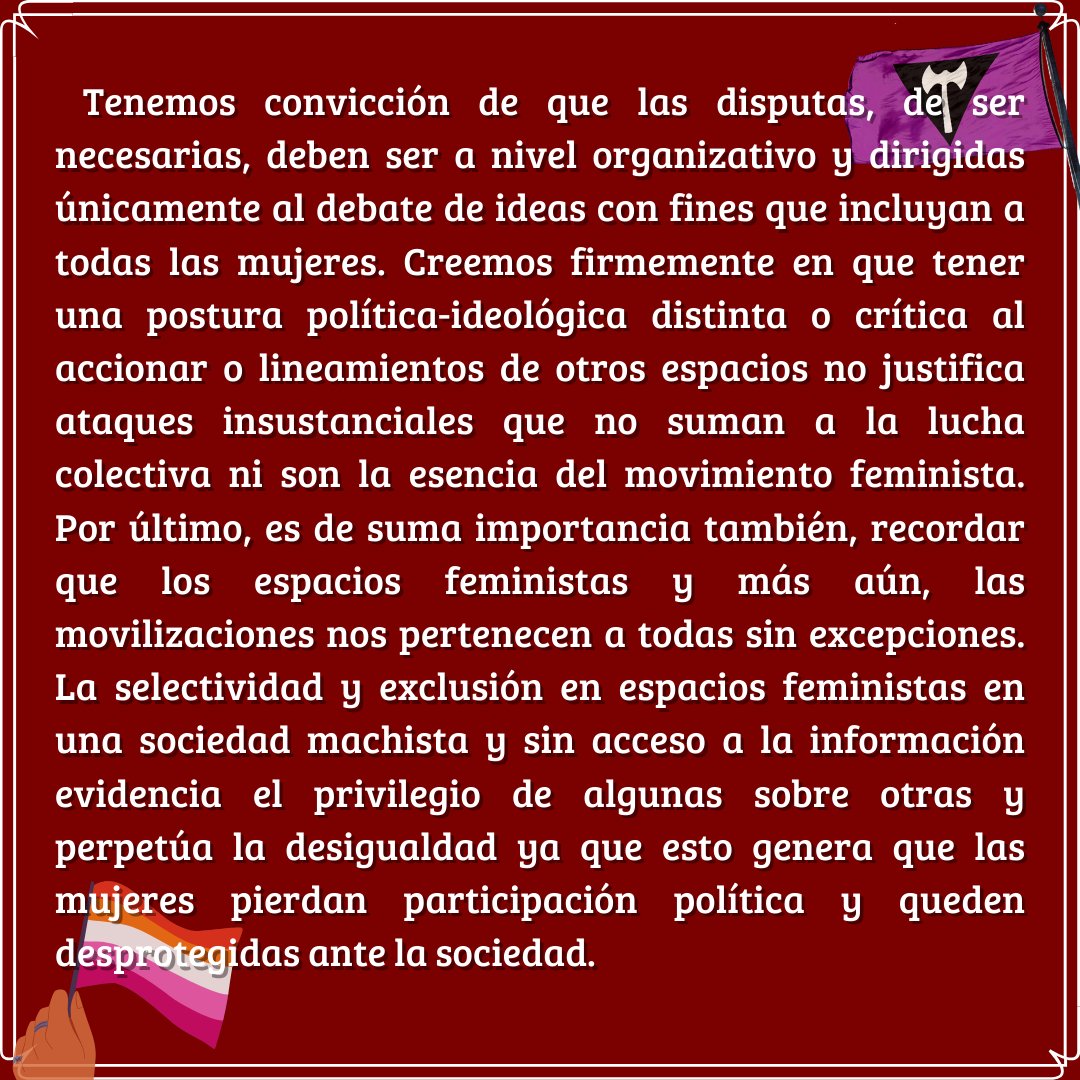 abolofemperu's tweet photo. PRONUNCIAMIENTO #28SLIMA
*Debemos aclarar también que existen diversas colectivas críticas del género y cada una tiene sus propios lineamientos, no todas están agrupadas en un solo espacio. https://t.co/DE8ZDtPlpR