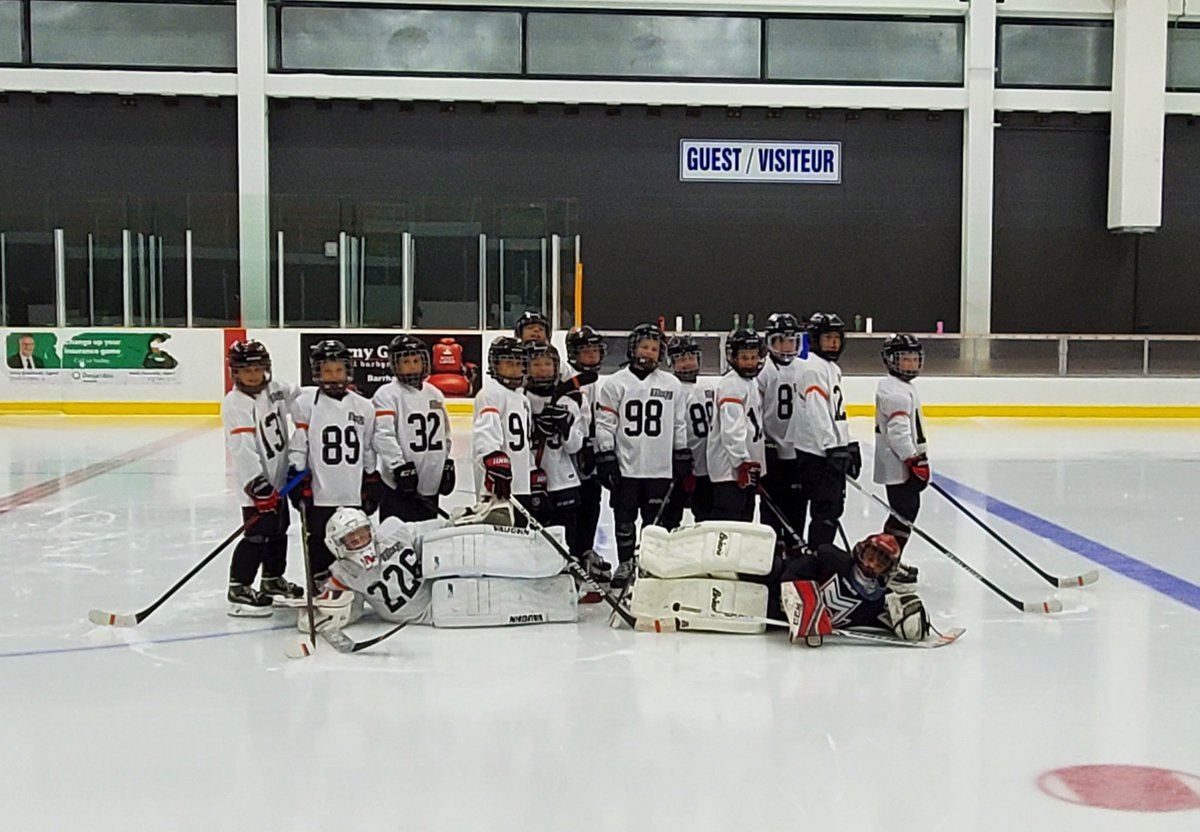 My NEPEAN RAIDERS U10A TEAM took some time to recognize #nationaltruthandreconciliationday #EveryChildMatters