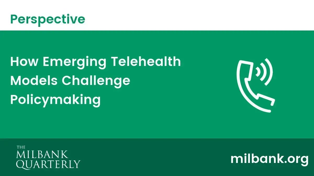 .@MitchellTang1 @Michael_Chernew & @Ateevm find that current #telehealth payment and regulatory policies are not keeping pace with telehealth services. buff.ly/3UTRpiY
