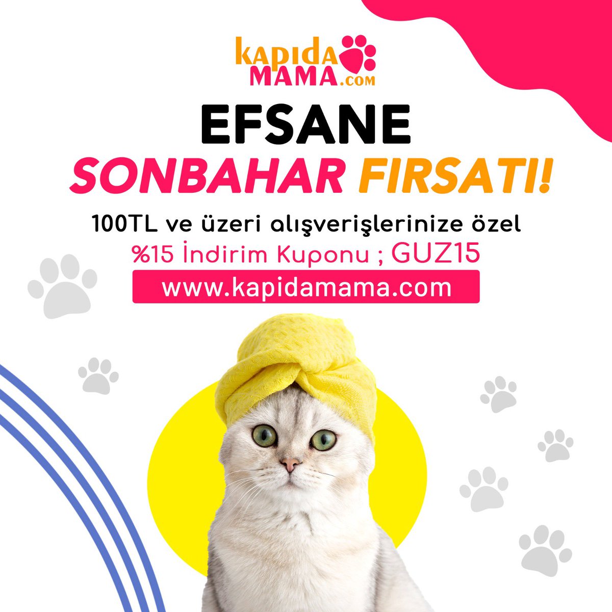 Sonbahar 🍂 fırsatları kaçmaz ! kapidamama.com adresinde sizleri bekliyor ! #FIFA23 #nedemek #Cuma #evcilhayvan #kampanya #4ekim #kedi #köpek #petshop