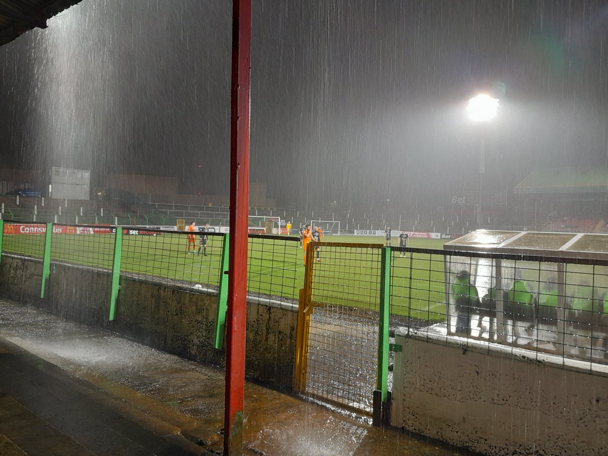 Match at the Oval abandoned no surprise when St John's Ambulance were substituted by the RNLI <a href="/Glentoran/">Glentoran FC</a>