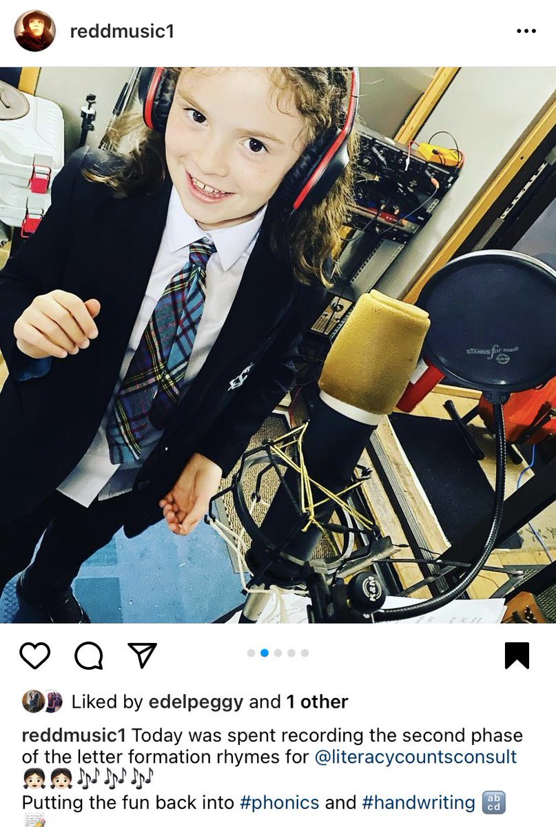 Joreddmusic's tweet photo. Todayβs studio session was recording the second phase of letter formation rhymes for @LiteracyCounts1 #readysteadyphonics π‘π @Literacy_Trust #phonics @EducationFun1 @bbceducation @Education_NI #phonicsfirst @CDAT_Education @educationgovuk @educationweek https://t.co/2JFiwHBDLH