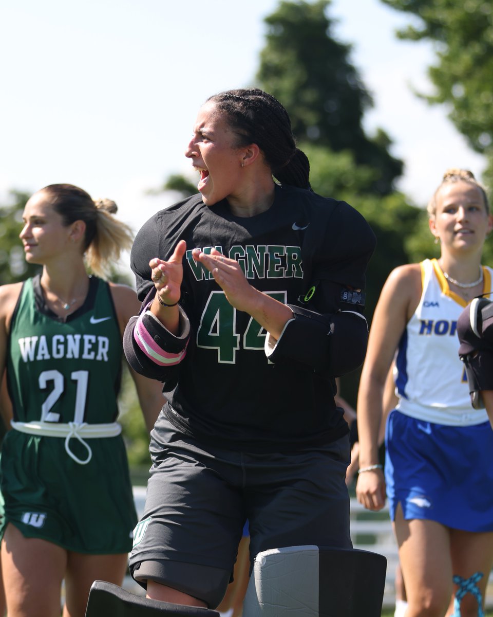 WagnerCollegeFH's tweet photo. Congratulations to Daisy Ruhle, who posted her first career shutout in the victory over Merrimack! https://t.co/atBeROgcjk