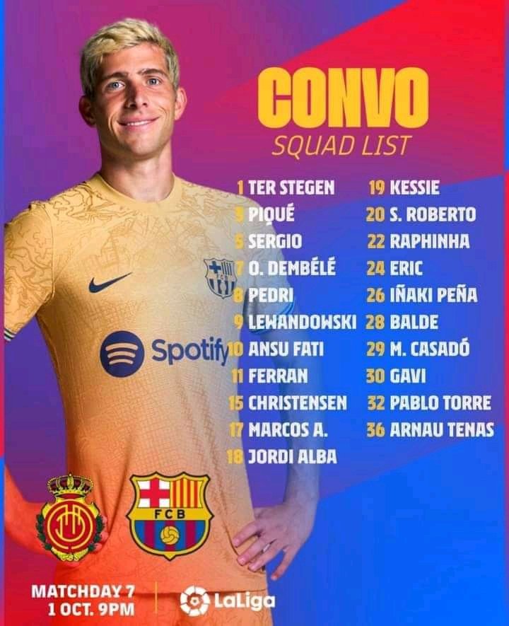 3bdessamad2's tweet photo. ❌ الغائبون للإصابة 🚑 ⬇
بيليرين - آراوخو - ديباي - دي يونغ - كوندي
                                                                           🔵🔴 https://t.co/9z9Ws2EU9X