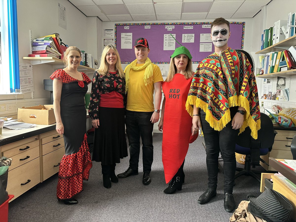 Days 3 &amp; 4 of Modern Languages week 🇩🇪🇪🇸. It’s safe to say we’ve had a ball this week. The pupils have enjoyed the madness from the teachers dressing up. <a href="/1plus2_WLC/">1+2 WLC</a>  <a href="/StKentAc/">St Kentigern's Academy</a>
