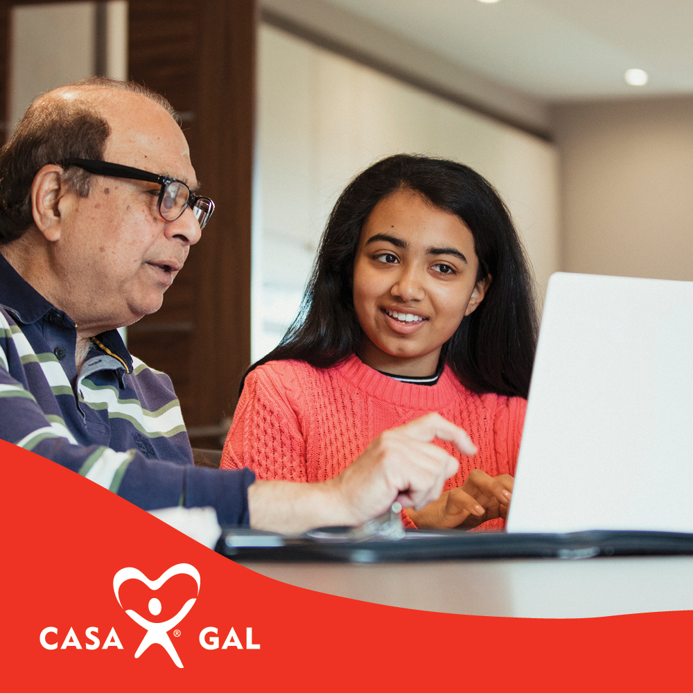 Relatives often care for children &amp; youth who've been removed from their homes as a result of abuse or neglect. CASA/GAL volunteers commit to strengthening families in their ability to care for &amp; protect their children. #NationalKinshipCareMonth