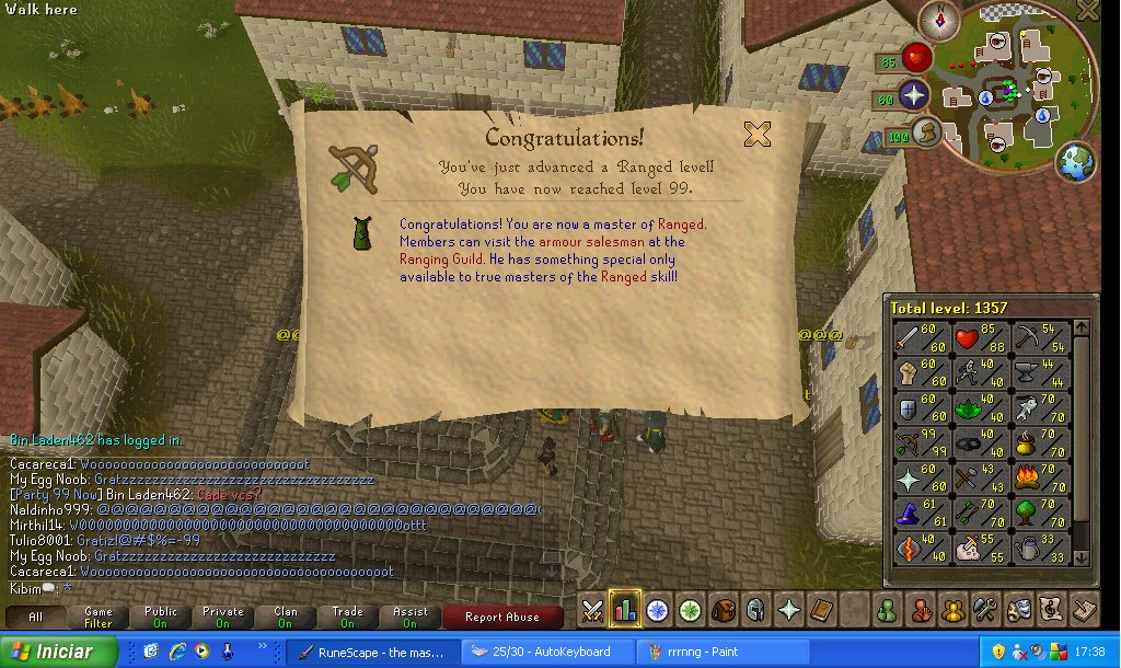 Around 13 years ago, I was looking for my 1st 99 skill, in Range. I'm a player who always liked to record the facts either with prints or live. The feeling is still there about a light, simple, and for everyone RuneScape. I really want to play again.<a href="/JagexSupport/">Jagex Support</a>  <a href="/OldSchoolRS/">Old School RuneScape</a>