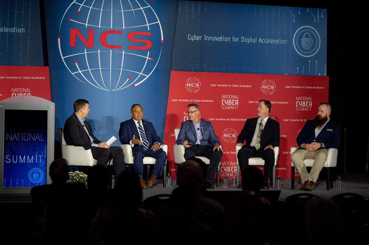 MissionMultiply's tweet photo. Our team was inspired by our CEO, Jamie Miller, and the panel of cyber luminaries that he moderated to discuss the latest of the Cyber Maturity Model Certification (CMMC). https://t.co/1XRBuCzaei