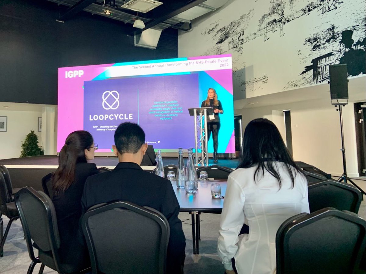 What a week. I’m absolutely shattered. 

Thank you to <a href="/IGPP_/">Institute of Government & Public Policy</a> for giving me the opportunity to get up on my soap box and talk about operational carbon reduction within patient nutrition through traceability 

Proud of our <a href="/Loopcycle_/">Loopcycle</a> team!