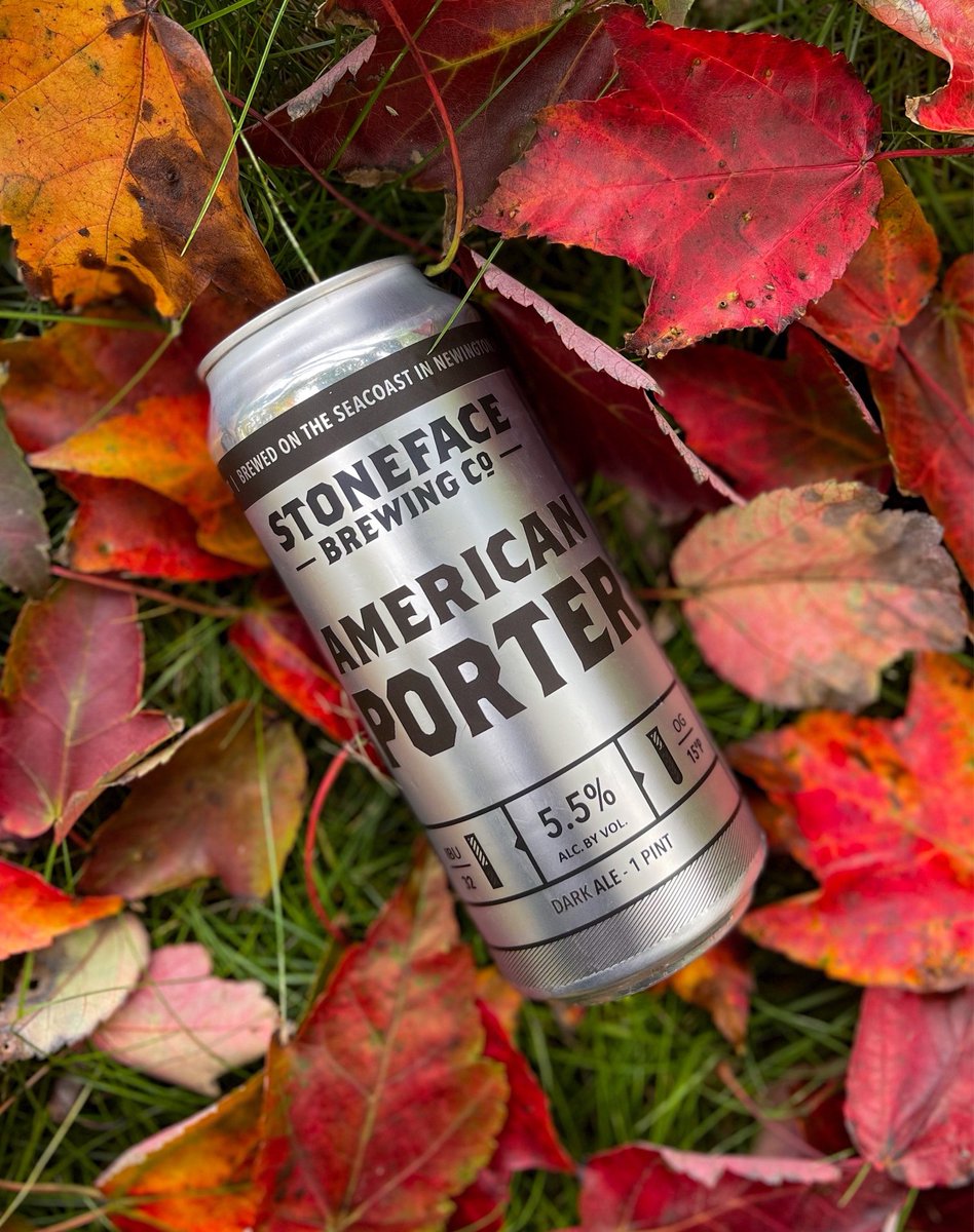 sure signs of fall 🍂

#NHbeer #americanporter #StonefaceBrewing