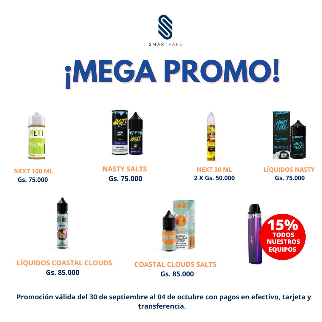 vapourfirepy's tweet photo. ESTAMOS CON MEGA PROMO 🤩🤩🤩

Abrimos nuestras tiendas hasta las 20:00 hs. ⏰

DELIVERY hasta las 00:00 hs. 🚚📦
WhatsApp: https:// https://t.co/LEh3o5AcKl

Prohibida la venta a menores de edad.🔞🚭 https://t.co/B6zYfX4FsG