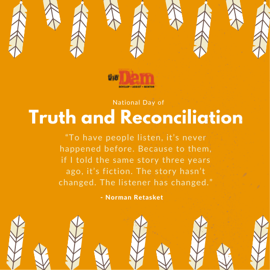 theDamdropin's tweet photo. As we continue to support, listen and make room for the voices that are within the Indigenous community, click on the Linktree in our bio to read about Norman Retasket's story of surviving the Kamloops Indian Residential School. #EveryChildMatters. https://t.co/ABIDfj1EWM