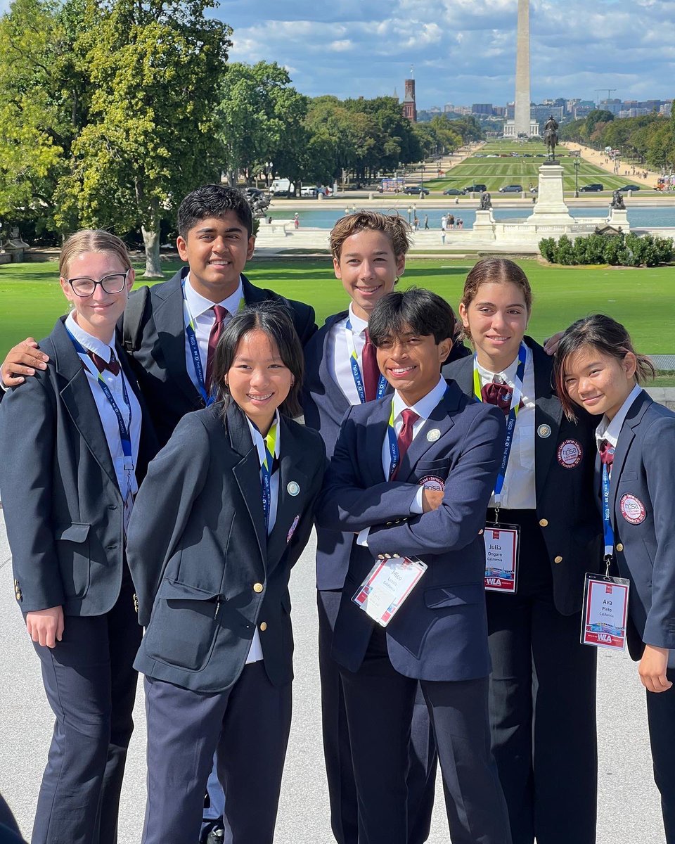valenciahighmsa's tweet photo. During this past week, some of our MSA students and teachers went to WLA (Washington Leadership Academy). The trip was a success and they have brought back the knowledge they were taught to the rest of the academy. https://t.co/B2SeQTaUwu
