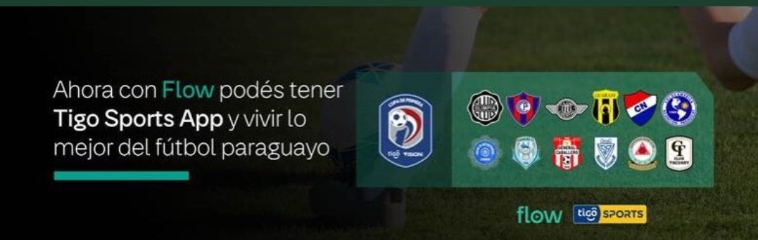 BrunoPont's tweet photo. Desde el domingo 2/10 los usuarios de Personal Flow podrán suscribir el servicio Tigosports y acceder a los partidos del torneo local 

- El costo del servicio será de Gs. 69.000

- La suscripción será vía web o desde el Call Center https://t.co/B6m7I1ACX4