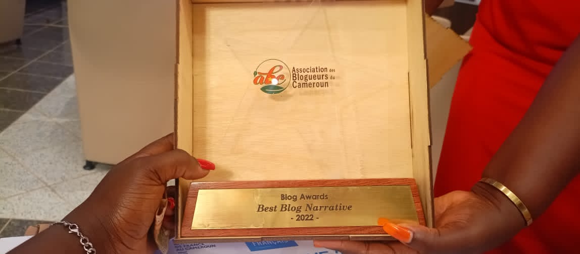 TheSafeguard2's tweet photo. Glad to present to u our first award. Thanks to @BloggersCM for recognizing @TheSafeguard2 as Best Blog Narrative 2022 at the #ABCblogawards https://t.co/LTahqUvgNJ
