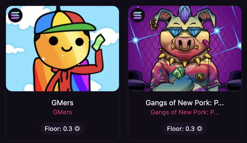 GoNP_NFT's tweet image. Same Floor Price.

Who do you think have the better artwork, community, utility?

Gangs of New Pork have big plans. Don't fade us

#nft #NFTProject #nftcommunity