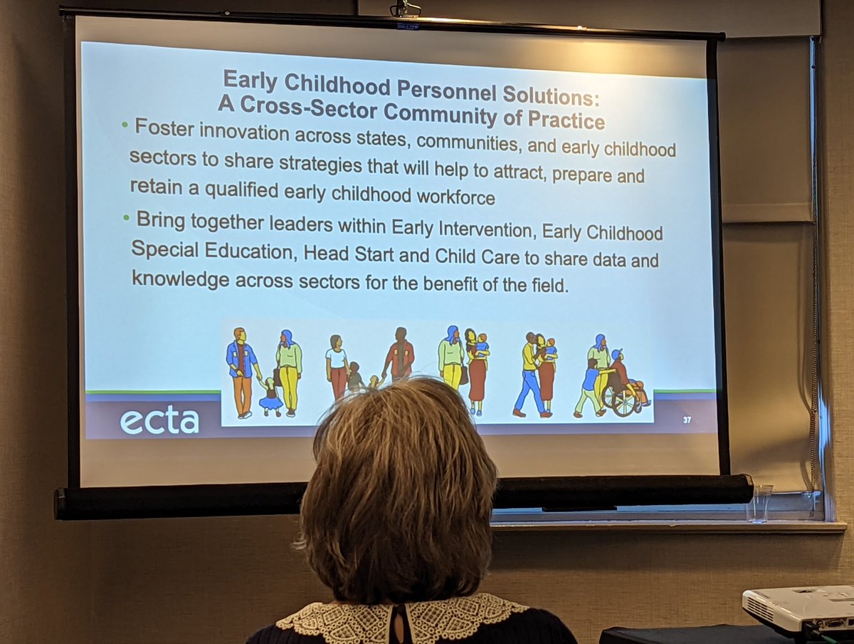 Just one of the great sessions I was able to participate in at the DEC conference. So wonderful to be back in person and connect with all of my colleagues near and far! @decsped #DECISEI2022