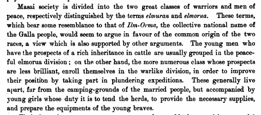 mzeesiraj's tweet photo. Images:- 'elmuran and 'elmorua' in the #Masai language a hint of 'Ilma-Orma': MAA-#Masai a certain tribe of the #Galla(top L&R).
#Somali and #Galla in #Kenya highlands 1850s: Expelled by Naivasha #Masai, #Kikuyu, and #Dorobo.
@The_BIEA , @kajiado_GPSU , @NarokCountyGov1 . https://t.co/u9BCnlnYC5