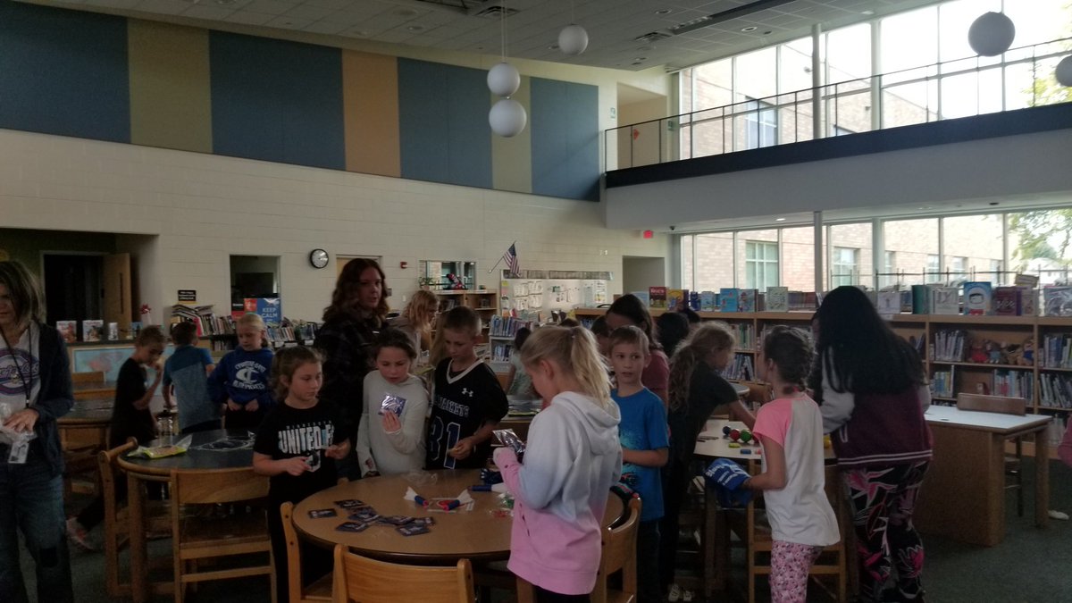 IISSFAS's tweet photo. Our students earned an All-School Bingo for showing Bluejacket Pride. We had an awesome time celebrating good character and BINGO playing! #BluejacketPride #IIS #CISTEAM #PBIS #Awesome @ISD911 https://t.co/S9cpHVzvED
