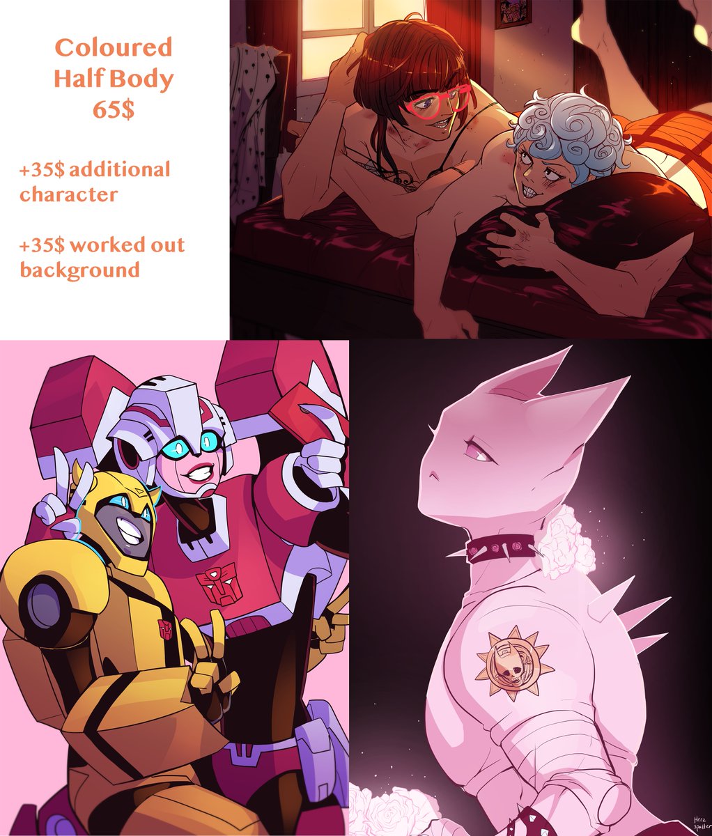 Hi everyone! I got hit by a big medical bill and this month is gonna be very rough for me financially;
I'm opening 10 slots in total!
The form is in the reply down below! Thank you very much ❤️🐧