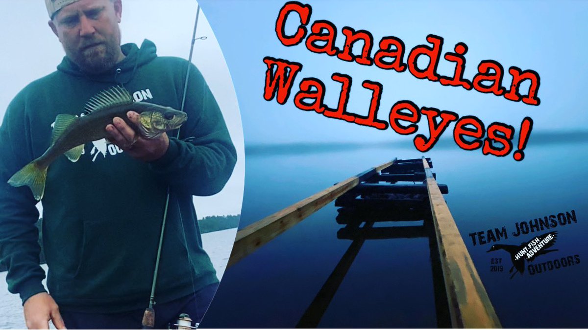 TeamJohnsonOD's tweet photo. Dropping tonight @ 5:00pm C on our #youtube channel Team Johnson Outdoors #teamjohnsonoutdoors #canadianwalleye #canadawalleyefishing #rainylakeontario #rainylake #lund #walleye #walleyefishing #walleyes https://t.co/apQIzTOuSR