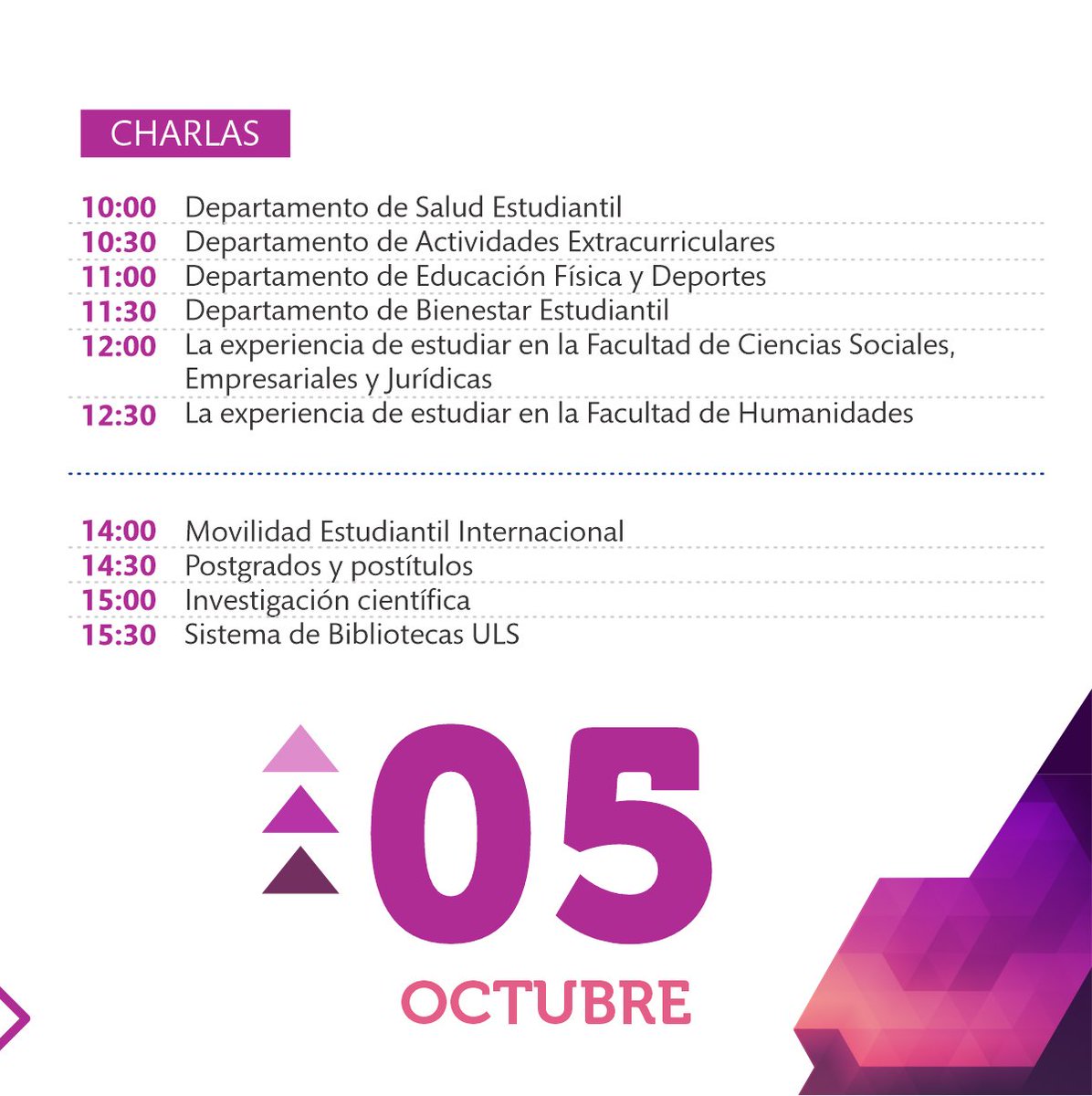 U. de La Serena tweet media