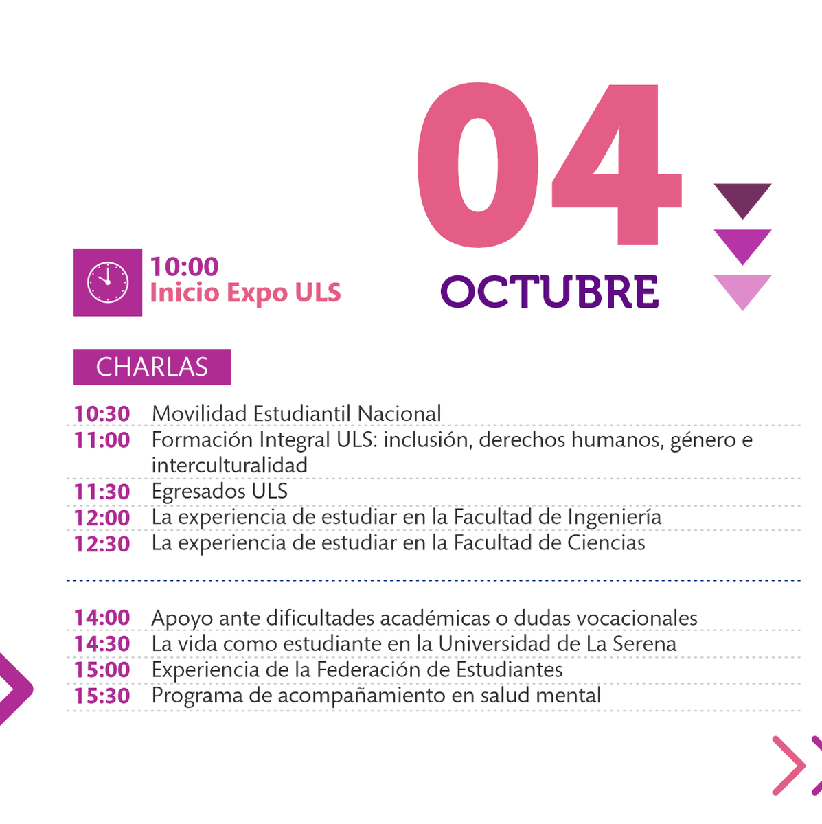 U. de La Serena tweet media