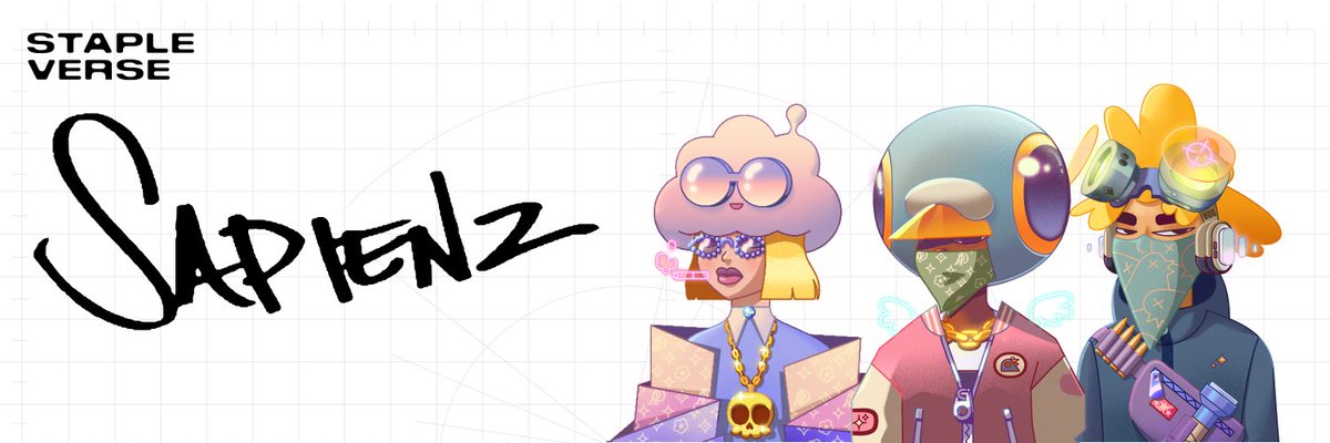 stapleverse's tweet image. Creative expression’s knocking at the door… will you answer?

#SAPIENZ #PHASE3REVEAL