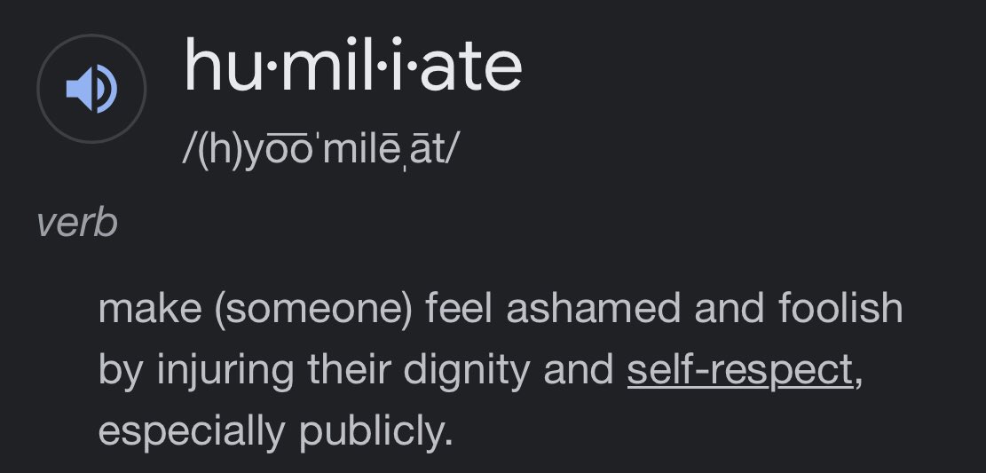 Always an effective tool for those wishing to control &amp; win at all costs.  Their own selfish desires supersede the rights, wants, &amp; needs of others, usually resulting in the victim losing friends, family, romantic relationships, jobs, hope, reputation, self esteem, and safety.