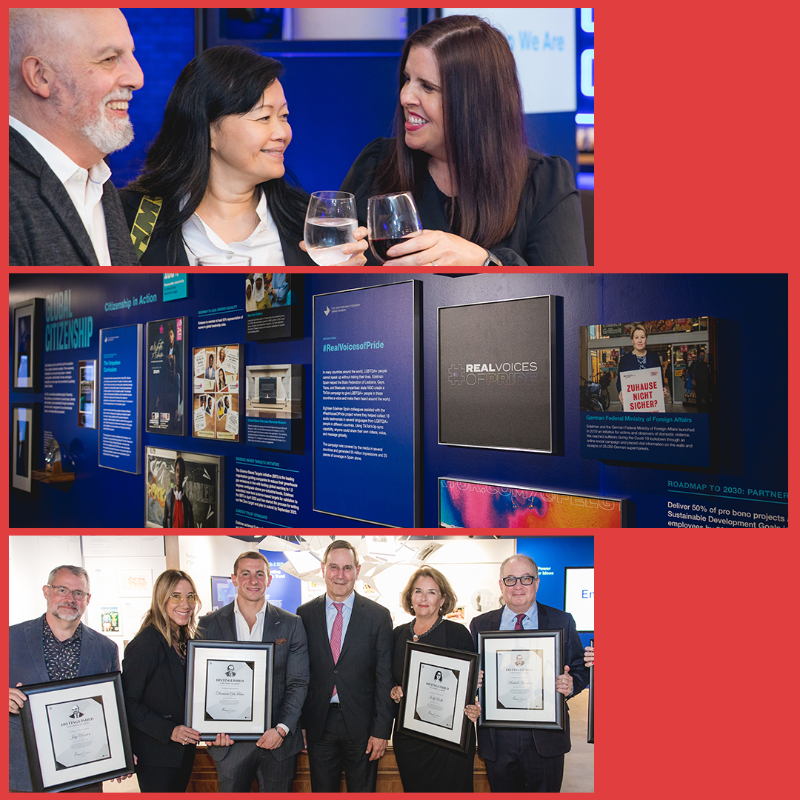 EdelmanPR's tweet photo. This week we commemorated 70 years since our founding and celebrated the future of our firm alongside new and old friends.