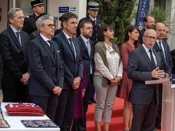 didiercarretero's tweet image. Remise des médailles de la sécurité intérieure, agrafes tempête Alex, aux 173 agents des @AlpesMaritimes, de Force 06, du Smiage et aux Sapeurs Forestiers @ca_ginesy @ECiotti @SebOlharan @_XavierBeck @C_Dintorni